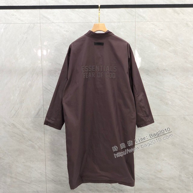 Essentials專櫃2023FW新款長款風衣 男女同款 tzy2778